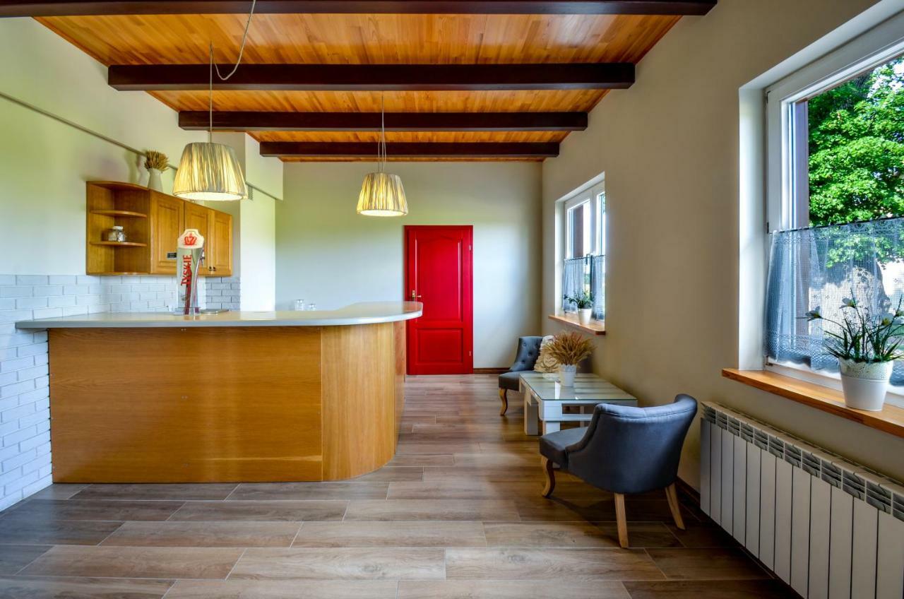 Zielona Przystan Hotel Manasterz Bagian luar foto